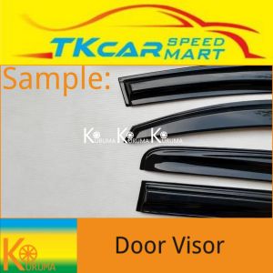 [READY STOCK] HONDA CITY [GM4] 2014-2019 6TH GEN ( KURUMA ) 4 DOOR 8 CM WIDTH ARCYLIC MUGEN DOOR VISOR