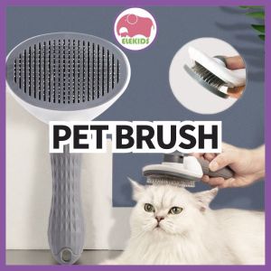 Dog Brushes & Combs Pet One-button Hair Removal Comb Pet Grooming Cleaning Comb Hair Fur Shedding Tool