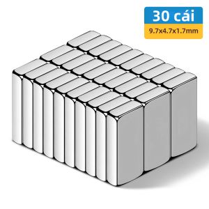 Gói Hàng Số Lượng Lớn 10x5x2 12x5x2 20x5x2 Nam Châm Thanh Hình Chữ Nhật Để Lưu Trữ Văn Phòng Và Dụng Cụ Nam Châm Bản Đồ 20/30/50/100 Cái