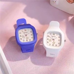 Jam Tangan Pria Ladies Watch Ins Simple Korean Junior High School Sen Series Sports High Value Fashion Watches