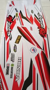 (cod) striping SUPRA FIT LAMA - sticker striping variasi list Honda SUPRA FIT LAMA ip.S-09 design ip sticker