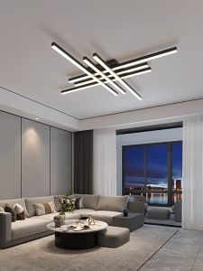 Modern Design Creative Pendant Lamp: Three Color Dimming Large Size Modeling Lamp LED Pendant Lamp