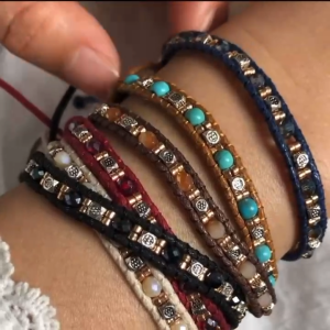 Bead Loom Bracelet [6motif] - Gelang Tali Manik Beads Persahabatan Couple