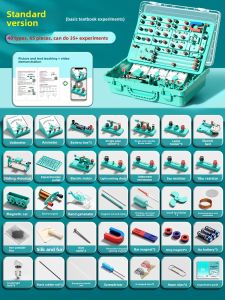 MINGZHUO | Comprehensive Junior High Physics Experiment Kit For Electricity Optics Mechanics Electromagnetism