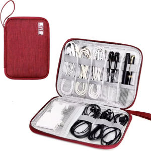 Túi Đựng Cáp USB NNBILI Túi Đựng Nylon Chống Thấm Nước Phụ Kiện Lưu Trữ Điện Tử Đa Năng Dành Cho Du Lịch
