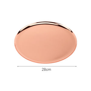 Bát Đựng Trái Cây Bằng Thép Không Gỉ Hình Gương Scandinavia Đơn Giản Sang Trọng Đựng Kẹo Đựng Trang Điểm Trang Trí Nhà