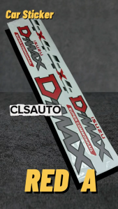 ISUZU DMAX Car Sticker Body Side Front Rear Decal - DMAX 07 Super Commonrail Pelekat Kereta 4x4
