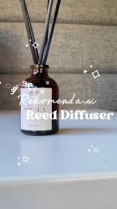 Reed Diffuser Aromaterapi BLACK COFFE 55 ml | Pengharum Ruangan Aromaterapi