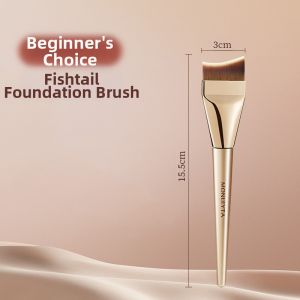 MONLEYTA | Non-Fluffing Flat Angle Foundation Brush