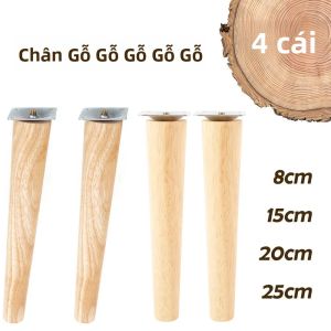 4 Chân Đồ Nội Thất Bằng Gỗ Chân Thay Thế Bằng Ốc Vít 8/15/20/25Cm Chiều Cao Xiên/Bàn Thẳng & Sofa腿 Để Sửa Chữa Nội Thất Gia Đình