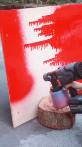 Máy phun sơn pin Workfix WF-SG800ML Lưu lượng phun 650ml/phút Dung tích bình chứa 800ml Bảo hành chính hãng