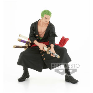 [Ready Stock] Original Banpresto One Piece KOA Zoro Wano Kuni Figure Onigashima King of Artist 眼镜厂海贼王 KOA艺术王索隆鬼岛战斗服正版手办