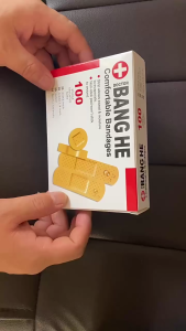 100 pcsset baby bandage waterproof breathable adhesive plaster hemostasis wound sticker dressing Band Aid banditas for children