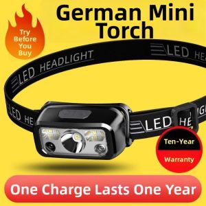 TEKANAI | Strong Light Induction Rechargeable Headlamp