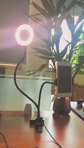 Ring Light LED Lampu Selfie Tripod Terang Guna Foto Video Vlog Livestream Konten Kreator Profesional