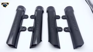 ครอบโช้คหน้า Nmax 2016-2021 งานABS จำนวน1คู่ แผ่นครอบโช๊คหน้า ตัวครอบแกนโช้คหน้า Motorcycle Front Shock Cover Shell