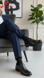 Giày tây nam công sở Pierre Cardin da bò nhập khẩu cao cấp đế cao su chống trơn trượt bảo hành 12 tháng - PCMFWLE 767