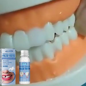 Eelhoe False Teeth Gel【BUY 1 TAKE 1】Teeth Restoration Temporarily Filling Tooth Repair Missing Broken Moldable Solid Glue Dental Restoration Multifunctional Use Teeth Care 30ml