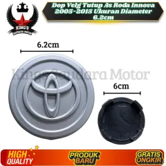 Dop Velg Roda Atau Tutup As Roda Mobil Kijang Innova 6.2Cm Original