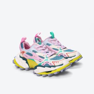 Green Mens Summer 2025 Trendy Dad Shoes Large Size Thick Bottom Fashion Sports Casual Shoes Heightening Old Dad Shoes