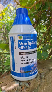 [VTNN TIEN KHOA] Thuốc trừ bệnh khô vằn nấm hồng đốm lá VOALYDACYN NHẬT 5SL (Hoạt chất Valydamycin 5%) chai 1 lít