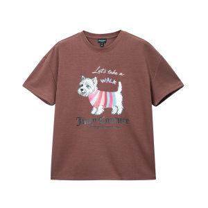 Juicy Couture | Dog Print T-shirt