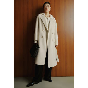 DUSHU | Luxurious Silk and Yak Wool Womens Coat