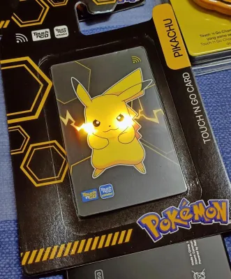 Latest Pokémon Tng NFC led Card Pikachu Led Tng NFC card Transport Toll Use