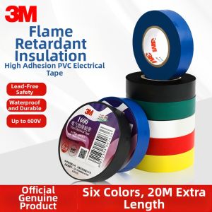 3M | High-stick Waterproof Lead-free Flame-retardant Heat-resistant Electrical Insulation PVC Tape