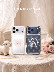 FUNNY RICH | Cute Lace Design Magnetic Shockproof Phone Case