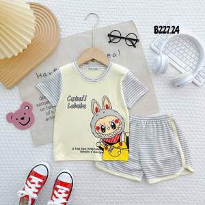 Bộ thun cộc tay cho bé trai