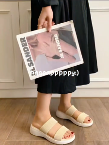 Summer double layer lace up womens single shoes  breathable cool lightweight and comfortable#WT309