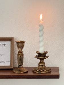 Đèn Cầy Cổ Điển Châu Âu Đồ Trang Trí Nhà Đế Nến Nến Lãng Mạn Đêm Tình Nhân Đồ Dùng Trang Trí Đèn Cầy Hình Cây