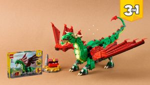 LEGO Creator 3in1 31161 Medieval Dragon (715 Pieces)