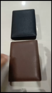 Cuikca HF051 Dompet Kartu Wanita Pria PU Leather Tebal Kilat Keren Muat Banyak Kartu