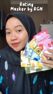 MASKER by RGN beautycare BPOM - Masker Organik Rgn - Pinklava - Binahong - Lemon - Avocado - Butterfly 20gr & 25gr