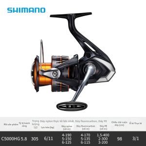 SHIMANO | Cuộn Câu Cho Quăng và Kéo Mồi