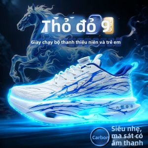 Carbon Plate Lightweight Breathable Childrens Running Shoes