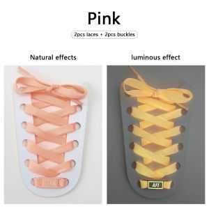 Flat Luminous Shoelace Fluorescent Shoelaces for Sneakers Glow In The Dark Night Shoe Laces for AF1 Shoestrings Buckle Decoratio