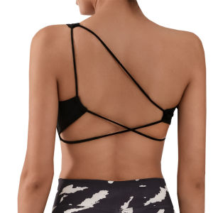 เสื้อโยคะแบบไร้ตะเข็บ ชุดออกกำลังกาย ชุดกีฬา ชุดชั้นใน ฤดูใบไม้ผลิและฤดูร้อน สำหรับผู้หญิง เสื้อกั๊กสายเดี่ยว ผ้ากันเปียก ผ้าฝ้าย