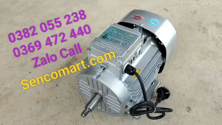 Mô tơ điện 1,5kw(2hp) 2900v/p lõi đồng, trục 20mm