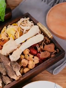 Wild Mushroom Herbal Soup Pack Natural Dried Mushrooms Easy to Cook Soup Mix for Chicken Pork Ribs Family Meals and Home Cooking