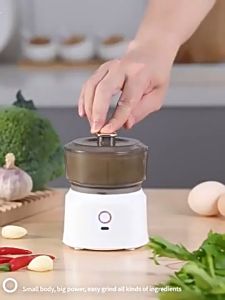4 IN 1 Baby Food Cook Processor Steamer and Blender Machine Baby Food Maker Electric Vegetable Chopper Food Chopper Mini Garlic Masher Crusher USB Portable Meat Grinder Wireless