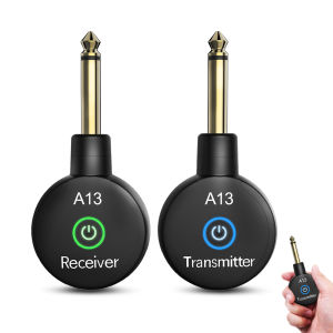 IRIN | UHF 2.4GHz Wireless Guitar System Rechargeable Audio Wireless Guitar Transmitter Receiver for Electric Guitar Bass Amplifiers