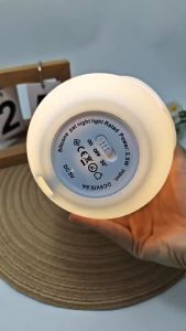 Đèn Ngủ LED Ông Già Noel Dễ Thương Có Thể Sạc Lại Bằng USB Đèn Ngủ Bằng Silicon Mềm Có Thể Sạc Lại Quà Tặng Giáng Sinh Trang Trí Phòng Ngủ