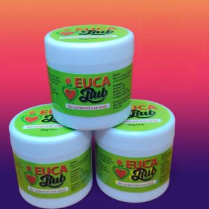 EUCARUB for external use only 30 grams.