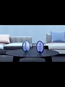 Alston foldable Electric Mosquito Swatter Rotary 3000V High Voltage Folding Mosquito Killer Lamp USB Rechargeable Hang Fly Trap