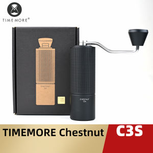 Timemore | TIMEMORE Chestnut C3S / C3ESP Manual Coffee Grinder Upgrade All-metal Body & Anti-slip Design Portable Grinder S2C Burr Inside