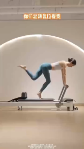 SG(Ready Stock)Portable Ski Machine Pilates Board Multifunctional Home Leg muscle Fitness