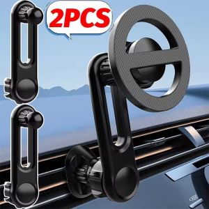 2PCS Retractable Car Phone Stand Head17mm Ball Joint Connector 360 Rotation Adjustable Height Mobile Holder Auto Mount Accessories